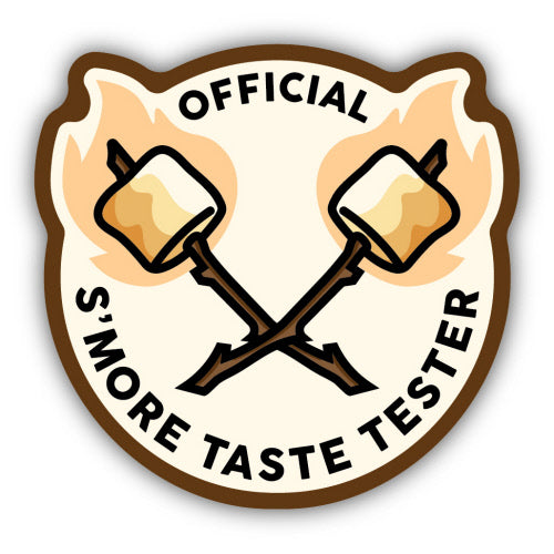 Official Smore Taste Tester Sticker - Lighten Up Shop