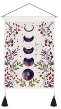 Moon Phase Floral Banner - Lighten Up Shop