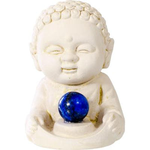 Healing the Earth Buddha Statue 2.5" (Friends For Life Buddhas) - Lighten Up Shop