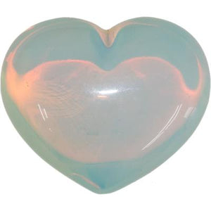 Opalite Heart 1.5" - Lighten Up Shop