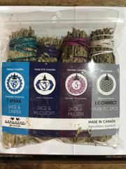 Mini Chakra Smudge Pack B - Lighten Up Shop