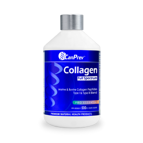 CanPrev Collagen Full Spectrum Blend Liquid 500ml - Lighten Up Shop