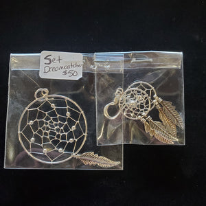 Set Dreamcatcher Pendant and Earrings - Lighten Up Shop