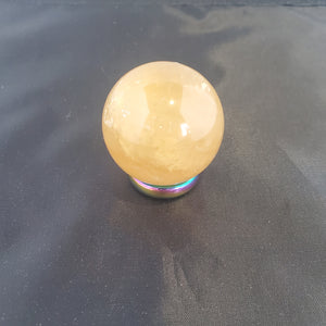 Honey Calcite Sphere - Lighten Up Shop