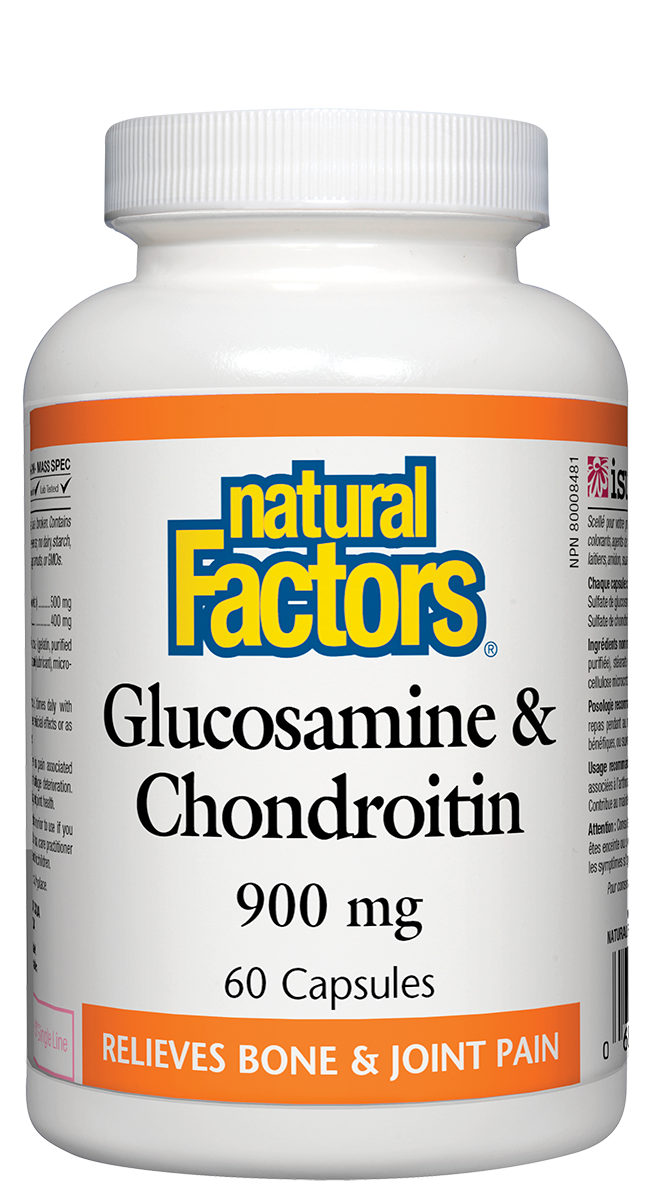 Glucosamine and Chondroitin 900mg 120 capsules - Lighten Up Shop