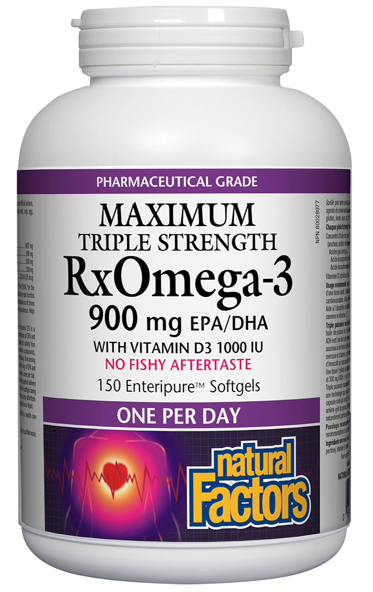 RxOmega 3 900mg 150 softgels - Lighten Up Shop