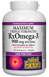 RxOmega 3 900mg 150 softgels - Lighten Up Shop