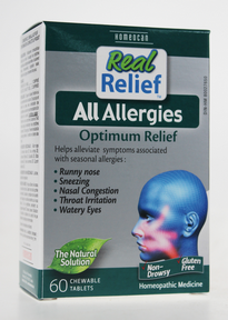 Real Relief All Allergies 60 Chewable Tablets - Lighten Up Shop