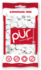 Pur Gum Cinnamon 55 pieces - Lighten Up Shop