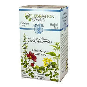 Celebration Herbals Cranberries Tea - Lighten Up Shop