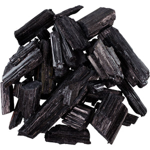 Black Tourmaline Loose Raw (Per Piece) - Lighten Up Shop