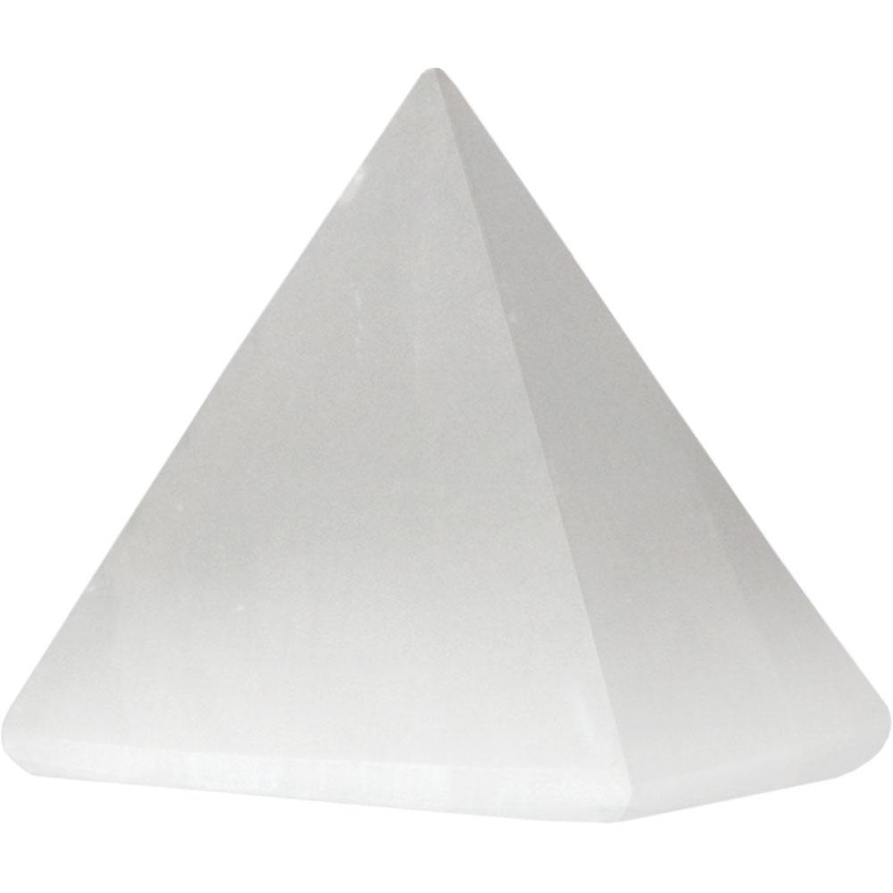 Selenite Pyramid Small - Lighten Up Shop