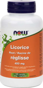 Licorice 450mg 100 capsules - Lighten Up Shop