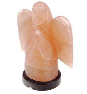 Angel Salt Rock Lamp - Lighten Up Shop