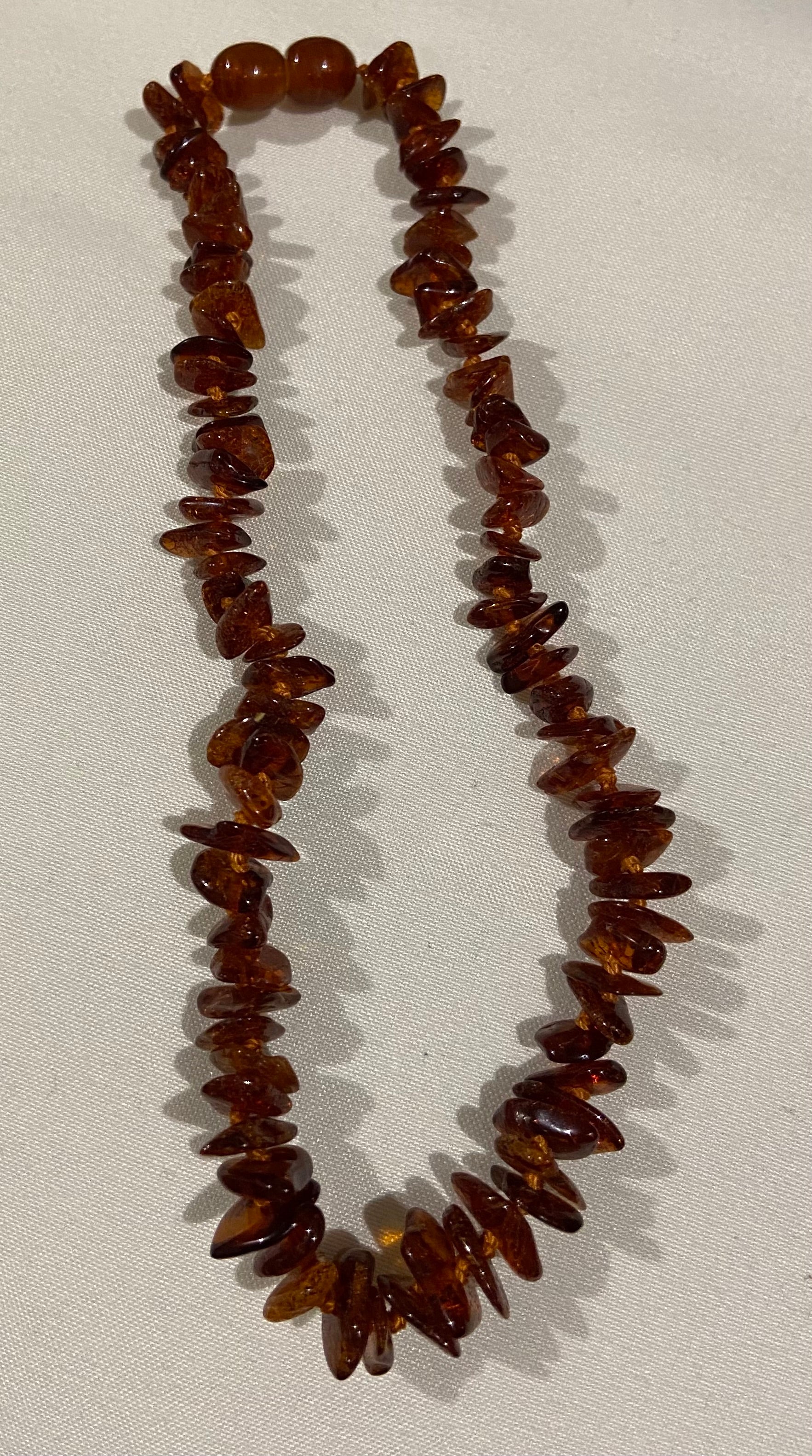 Amber Teething Necklace Chip - Lighten Up Shop