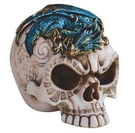 Blue Dragon Skull - Lighten Up Shop