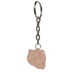 Rose Quartz Keychain - Lighten Up Shop