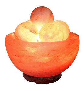 Himalayan Salt Bowl with Massage Balls - Lighten Up Shop