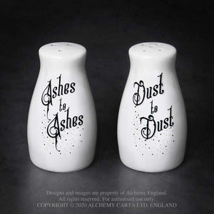 Salt and Pepper Ashes to Ashes Dust to Dust - Lighten Up Shop