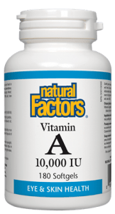 Vitamin A 10,000IU 90 Softgels - Lighten Up Shop