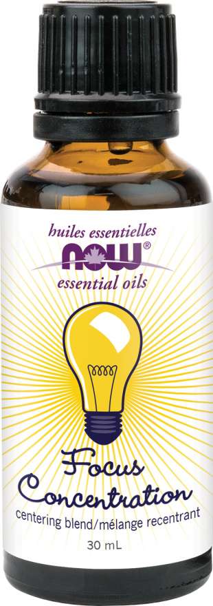 Focus Concentration Essential Oil 30ml - Lighten Up Shop