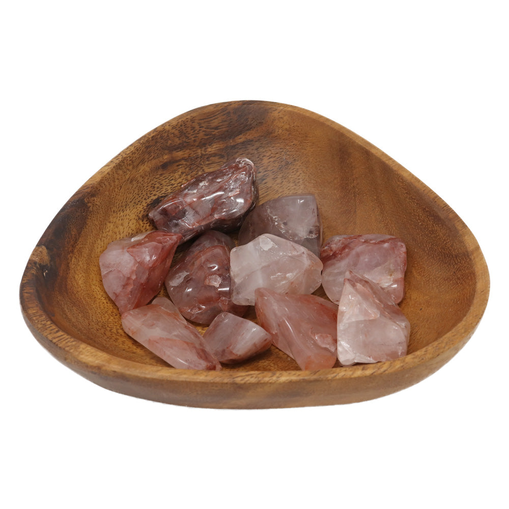 Fire Quartz Loose Tumbled Large - Lighten Up Shop