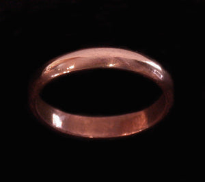 Copper Ring Size 8 4mm - Lighten Up Shop