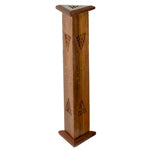 Wooden Incense Tower Triangle - Lighten Up Shop