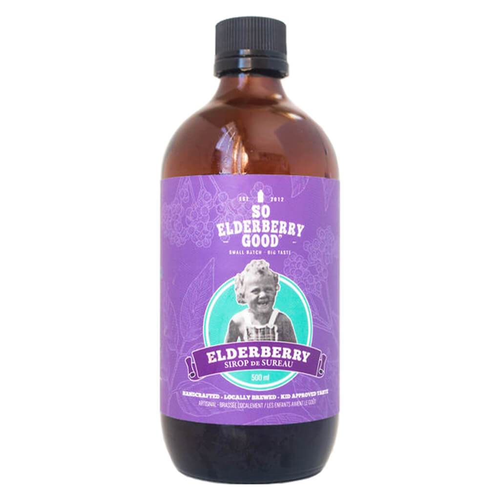 So Elderberry Syrup 500ml - Lighten Up Shop