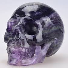 Fluorite Skull - Lighten Up Shop