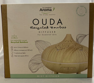 The Aroma Counter Ouda Recycled Bamboo Diffuser - Lighten Up Shop