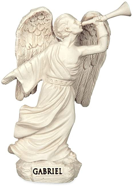 Archangel Gabriel Statue 7” - Lighten Up Shop