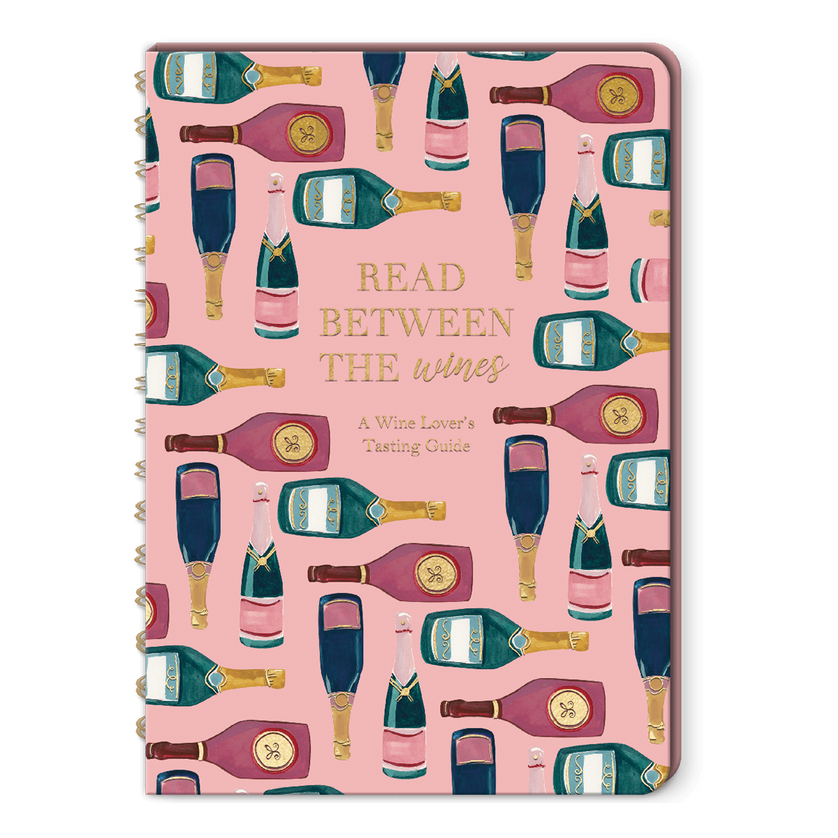 Read Between The Wines - A Wine Lover’s Tasting Guided Journal - Lighten Up Shop