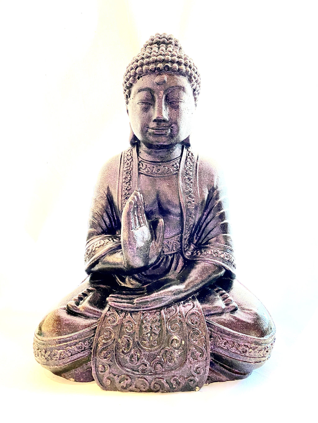 Purple Buddha Statue - Lighten Up Shop