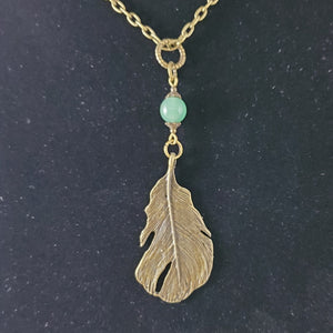 Amazonite Feather - Lighten Up Shop