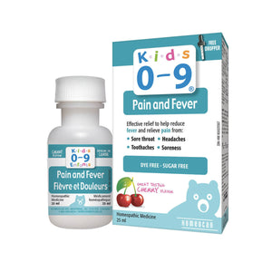 Kids 0-9 Pain and Fever 25ml - Lighten Up Shop