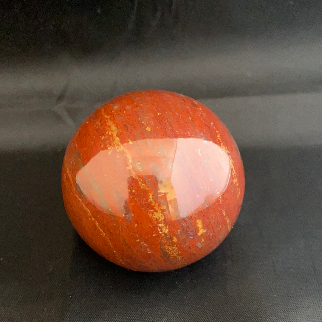 Red Jasper Sphere 2” - Lighten Up Shop