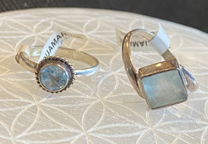 Aquamarine Ring $60 - Lighten Up Shop