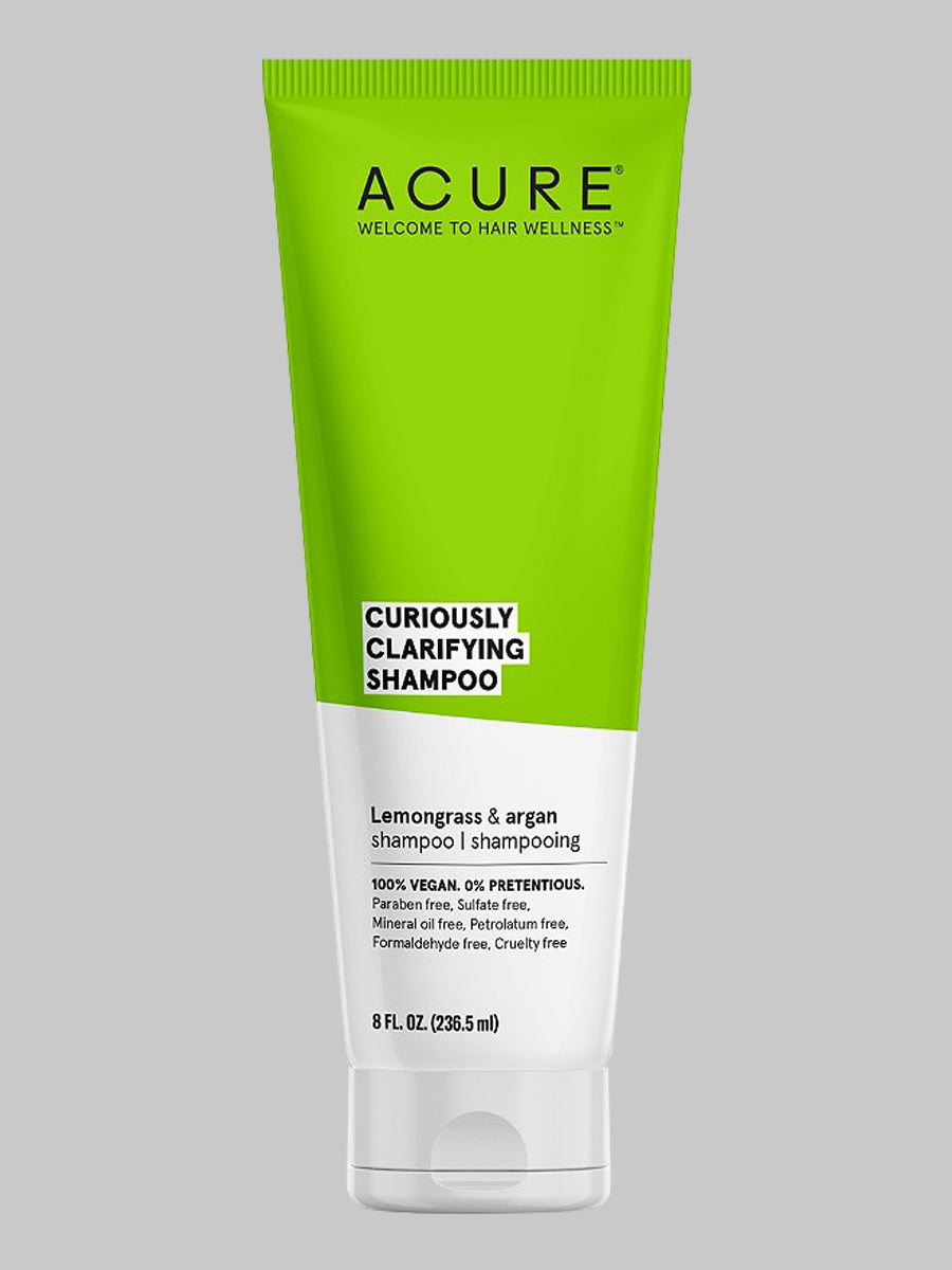 Acure Clarifying Shampoo 236ml - Lemongrass & Argan - Lighten Up Shop
