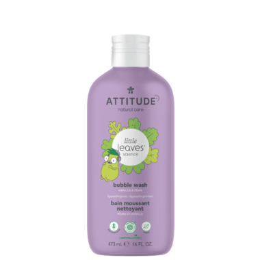 Attitude Little Leaves Bubble Wash - Vanilla & Pear - Lighten Up Shop