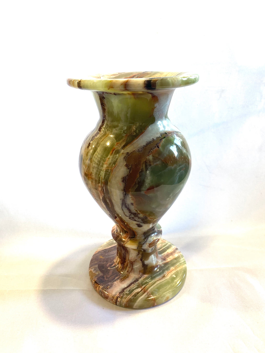 Green Onyx Vase - Lighten Up Shop