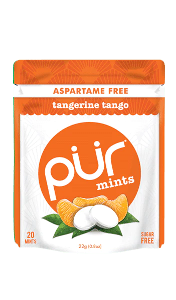 Pur Mints Tangerine Tango 20 mints - Lighten Up Shop
