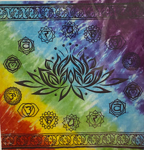 Chakra Lotus Altar Cloth - Lighten Up Shop
