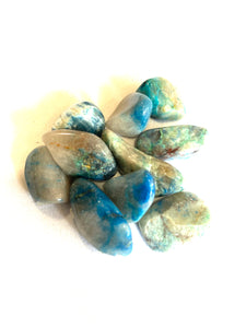 Chrysocolla Loose Tumbled - Lighten Up Shop