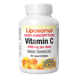 Liposomal Vitamin C 1000mg 90 softgels - Lighten Up Shop