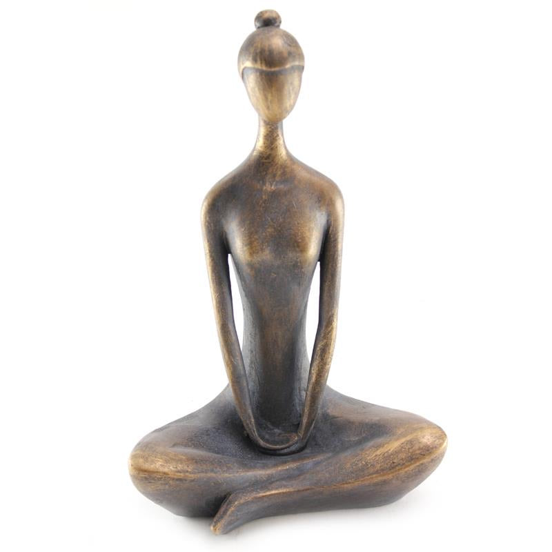 Yoga Woman Statue - Lighten Up Shop