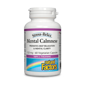 Mental Calmness 125mg 60 capsules - Lighten Up Shop