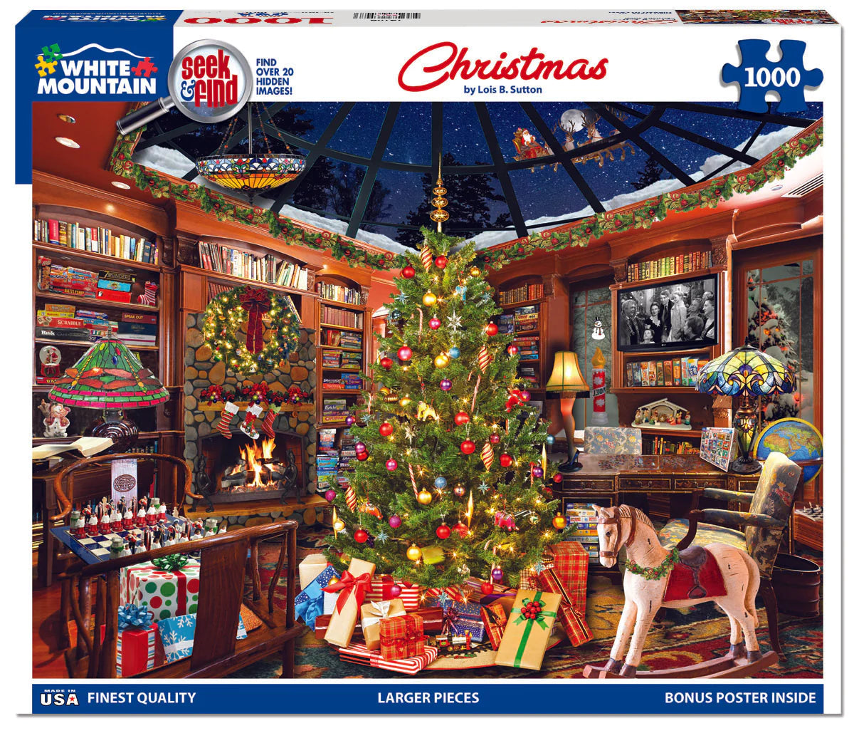 Christmas Puzzle (Seek & Find) 1000pc - Lighten Up Shop