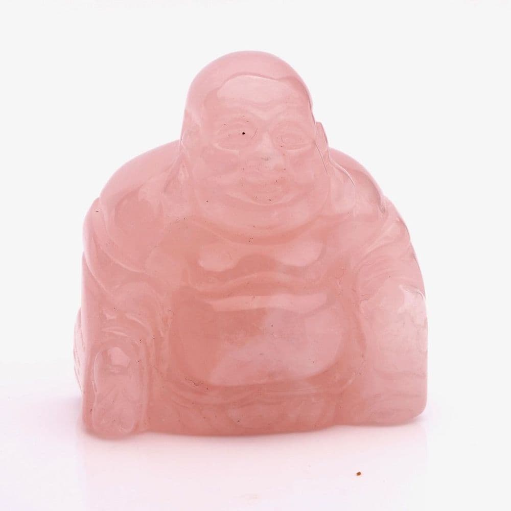 Rose Quartz Buddha - Lighten Up Shop