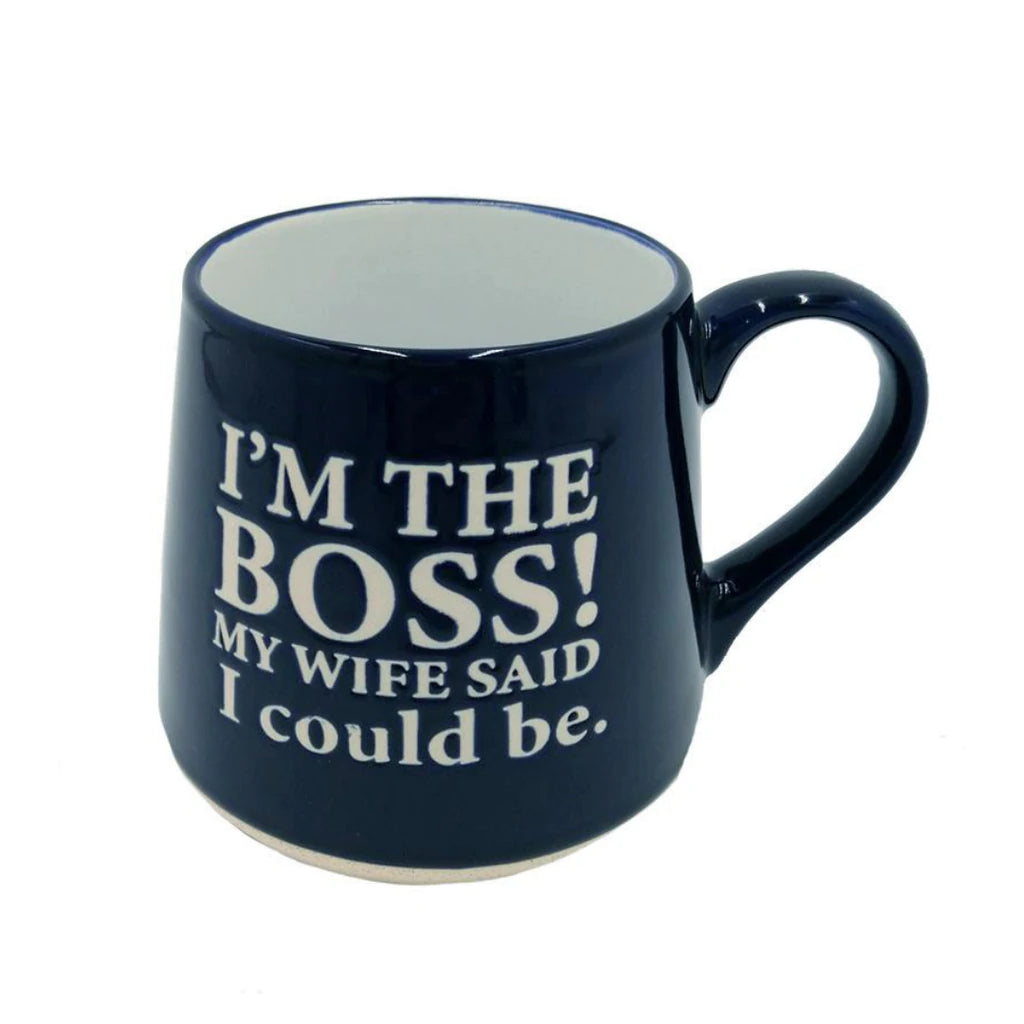 Mug - I’m the Boss, My Wife Said I Could Be - Lighten Up Shop